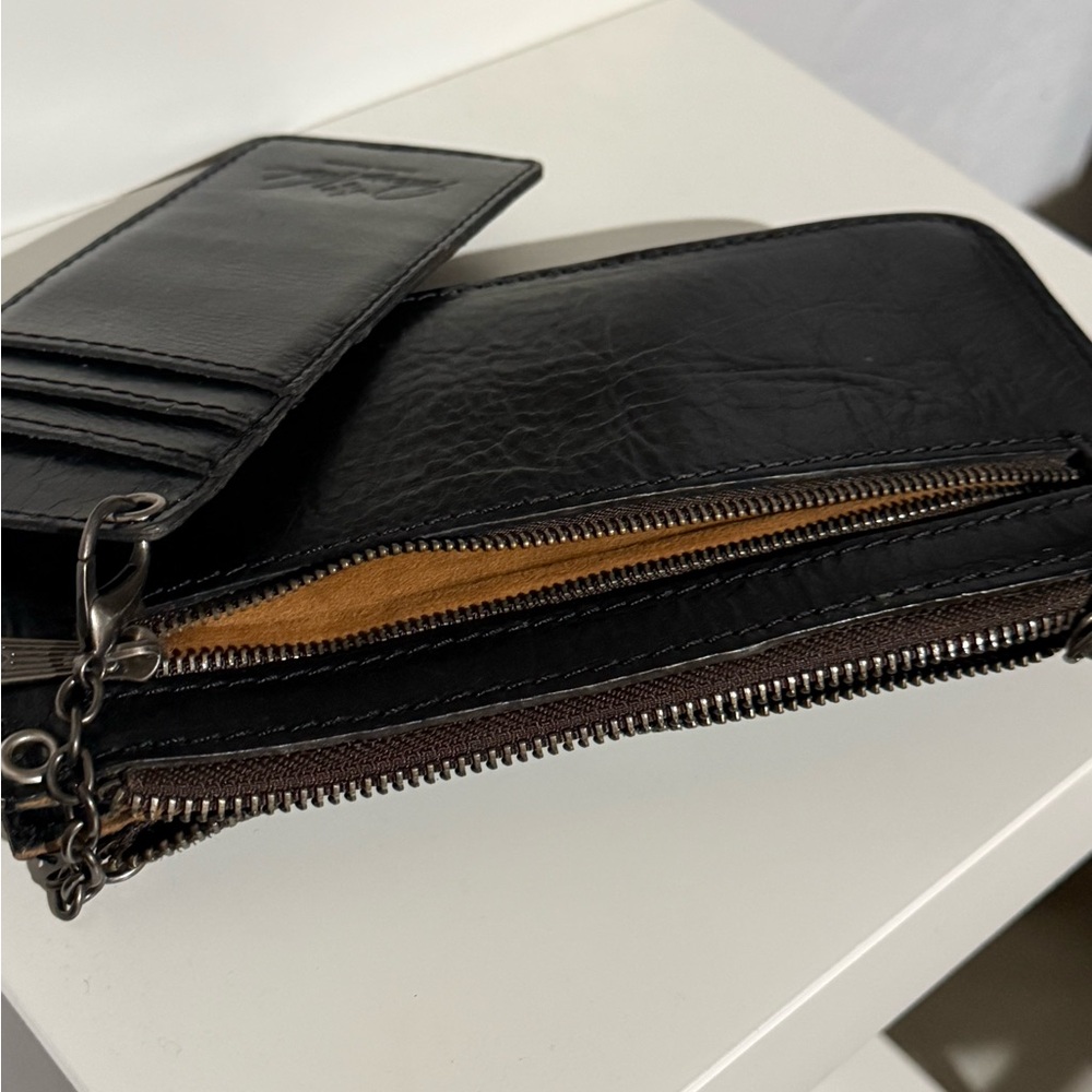 📌 Patricia Nash Black Leather Wallet - Picture 11 of 12
